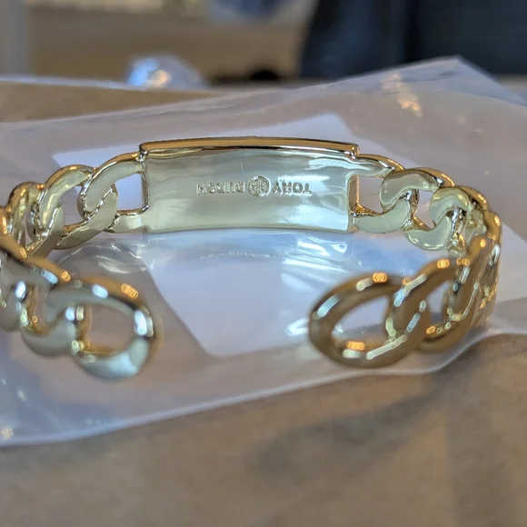 SUPER RARE Tory Burch Bangle Bracelet - Picture 2 of 2